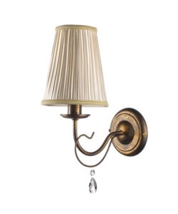 APPLIQUE 1 LUCE ONLI "DELIA" BRONZO E14